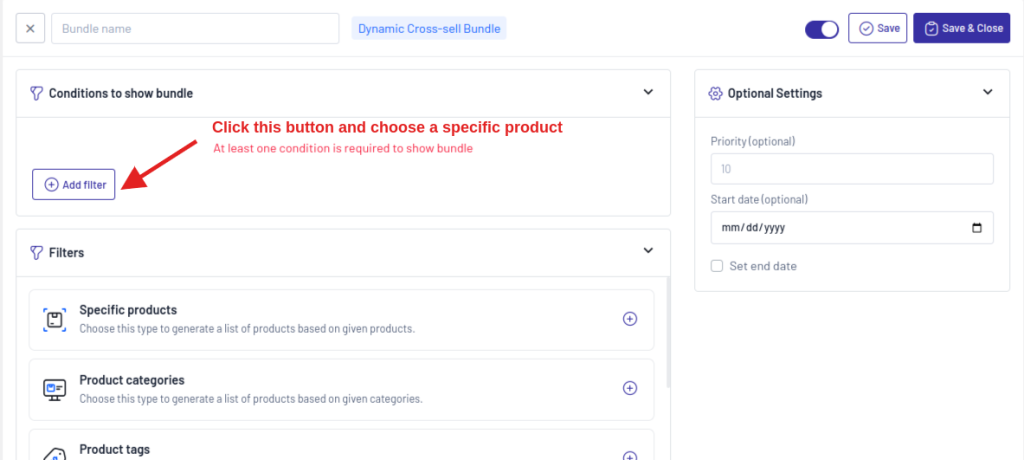 Create WooCommerce Dynamic Product Bundles